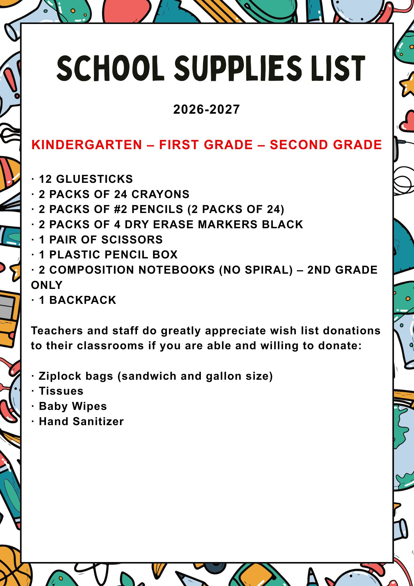 list