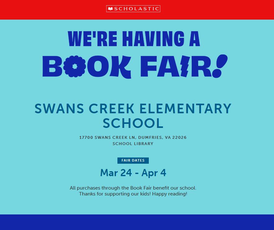 Flyer for Book Fair